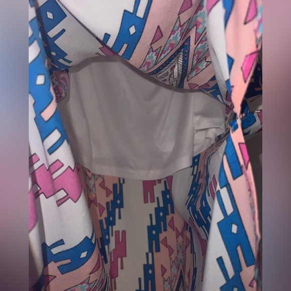 Pink Owl strapless maxi dress - size S - Picture 5 of 6